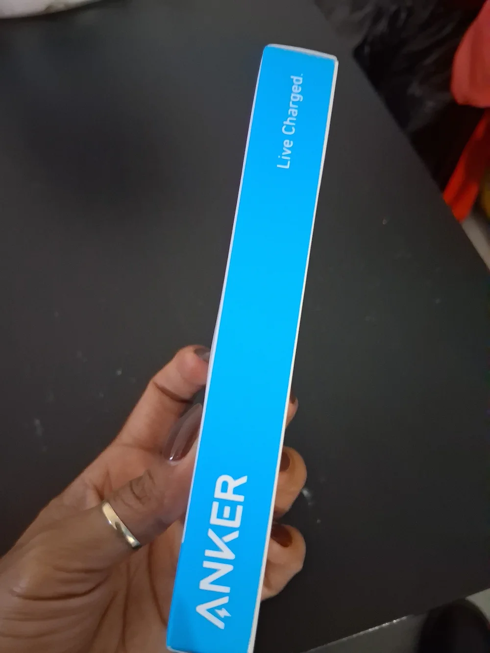 Anker Portable Charger Power Bank - White & Blue